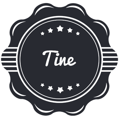Tine badge logo