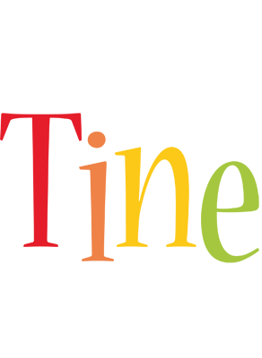 Tine birthday logo