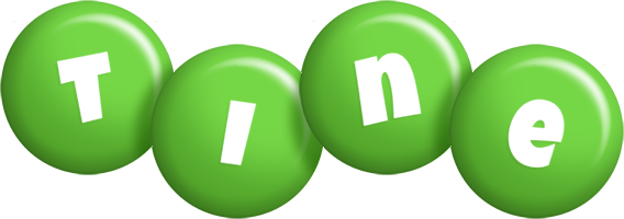 Tine candy-green logo