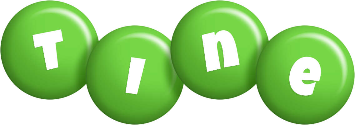 Tine candy-green logo
