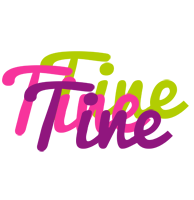 Tine flowers logo