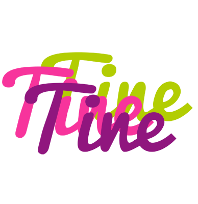 Tine flowers logo