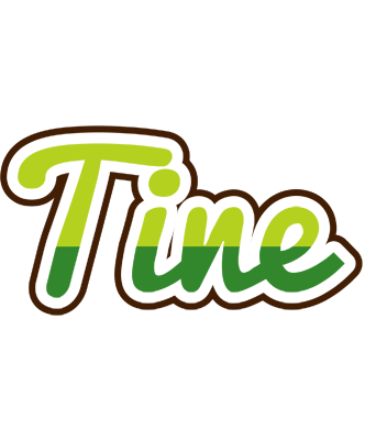 Tine golfing logo