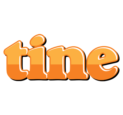 Tine orange logo