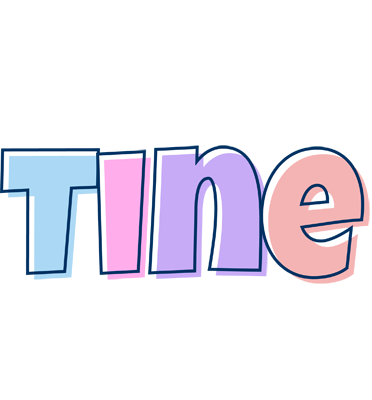 Tine pastel logo