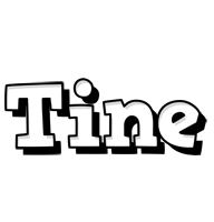 Tine snowing logo