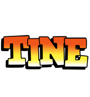 Tine sunset logo