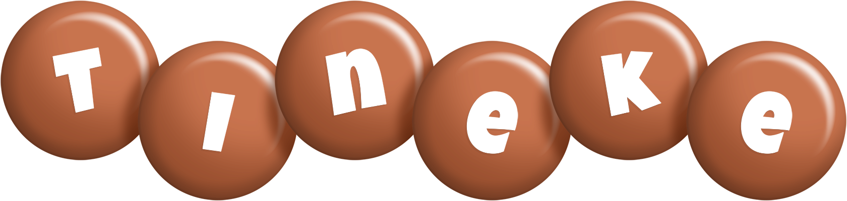 Tineke candy-brown logo