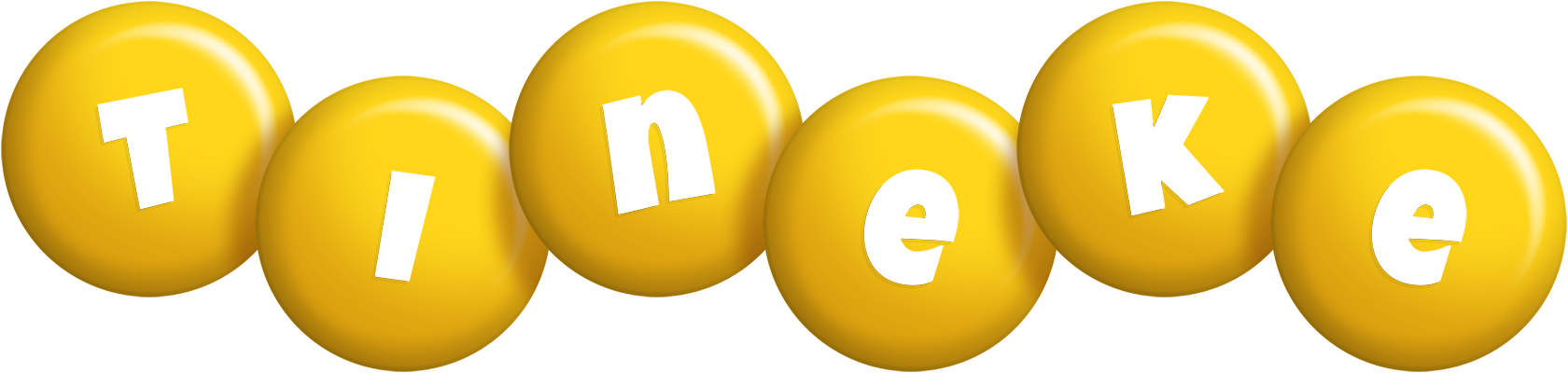 Tineke candy-yellow logo