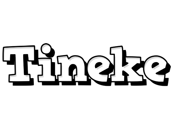Tineke snowing logo