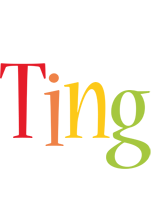 Ting birthday logo