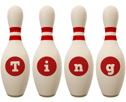 Ting bowling-pin logo