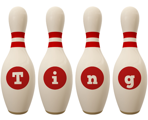Ting bowling-pin logo