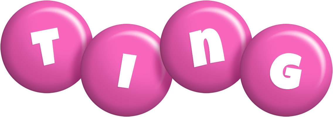 Ting candy-pink logo
