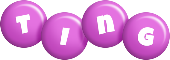 Ting candy-purple logo