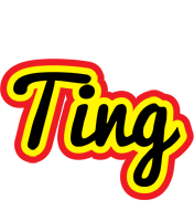 Ting flaming logo