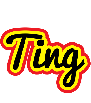 Ting flaming logo