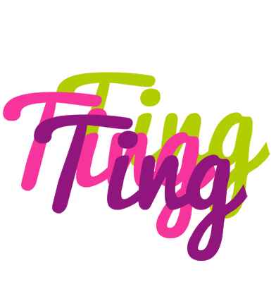 Ting flowers logo