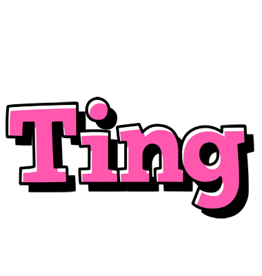 Ting girlish logo