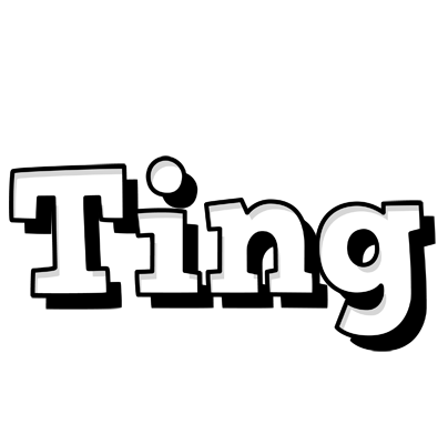 Ting snowing logo
