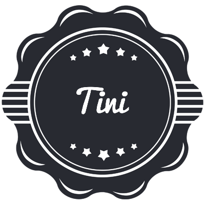 Tini badge logo
