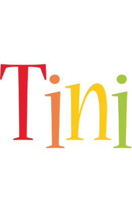 Tini birthday logo