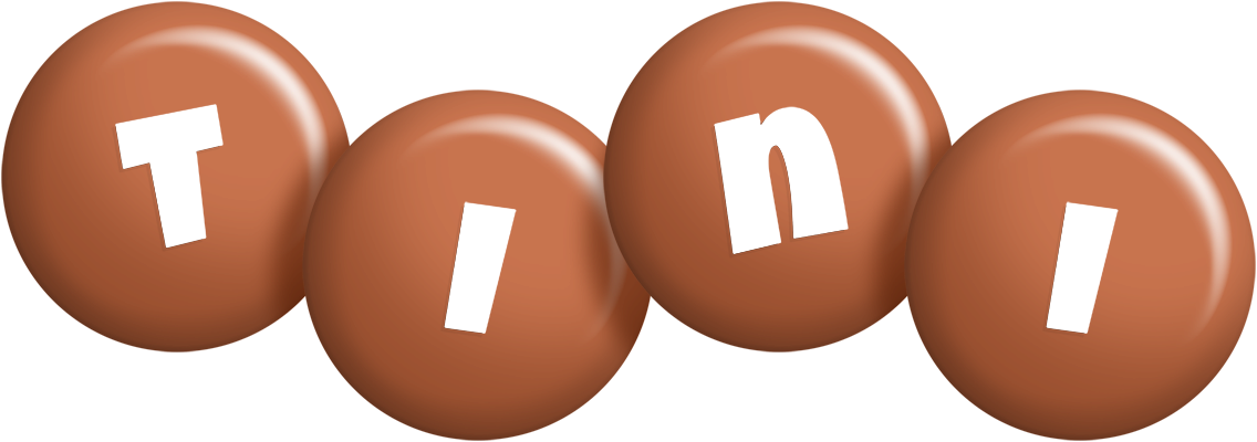 Tini candy-brown logo