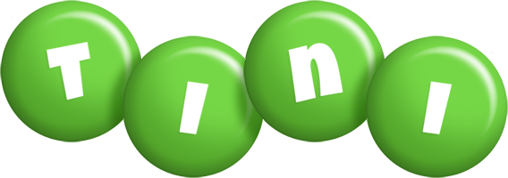 Tini candy-green logo