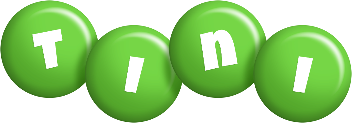Tini candy-green logo