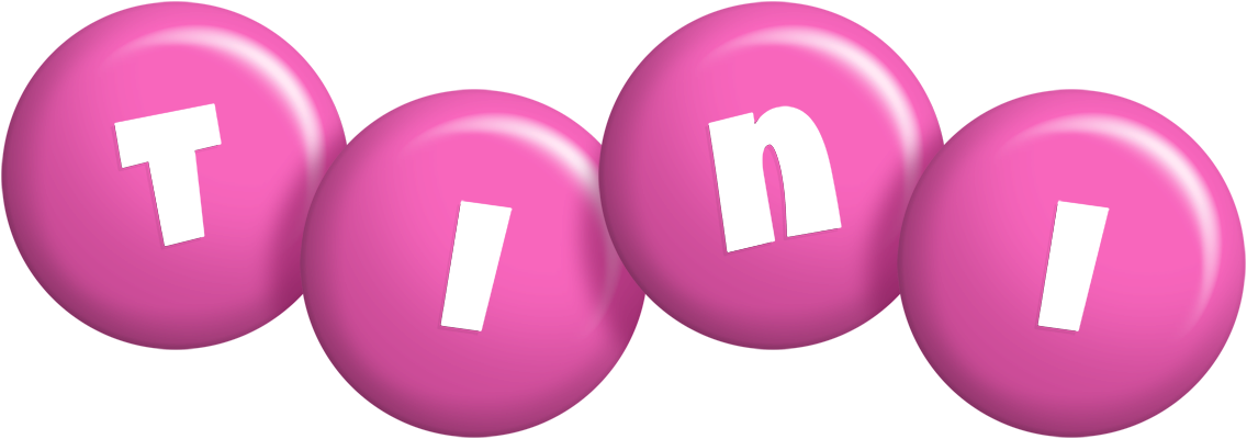 Tini candy-pink logo