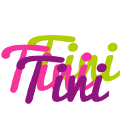 Tini flowers logo