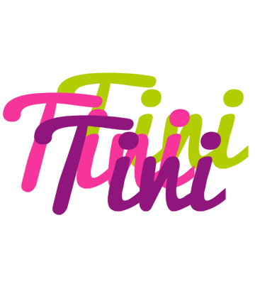 Tini flowers logo