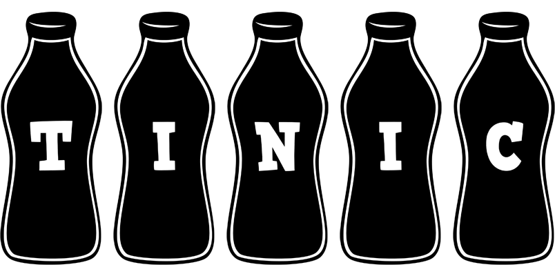 Tinic bottle logo