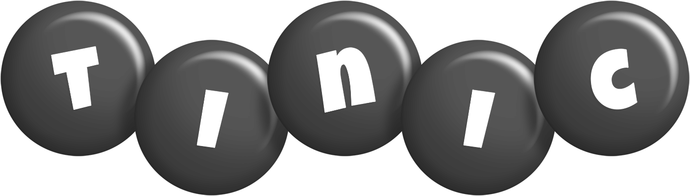 Tinic candy-black logo