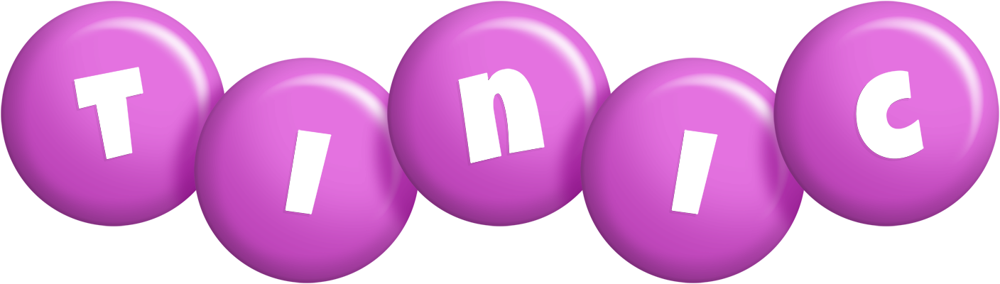 Tinic candy-purple logo