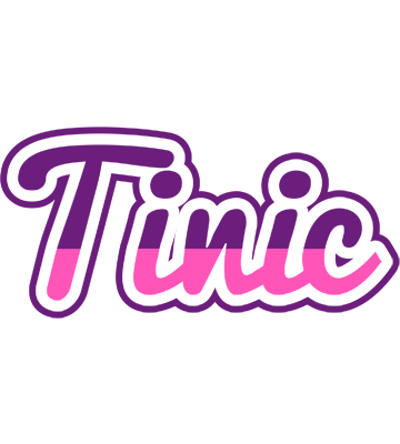 Tinic cheerful logo