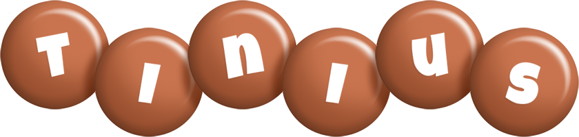 Tinius candy-brown logo