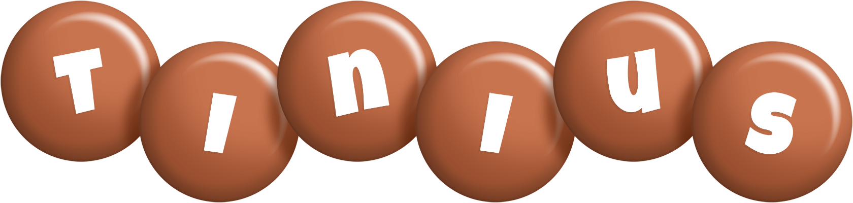 Tinius candy-brown logo