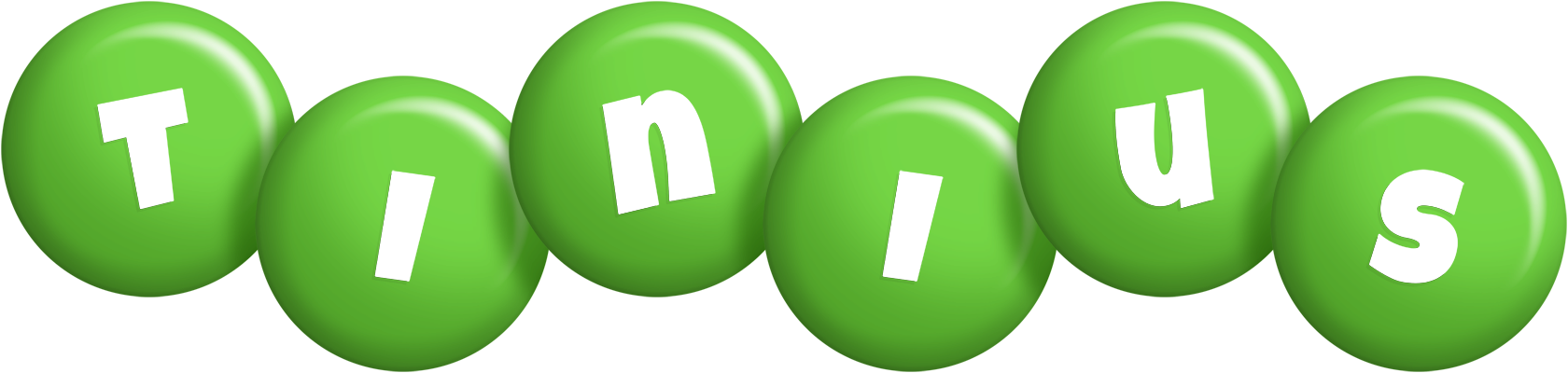 Tinius candy-green logo