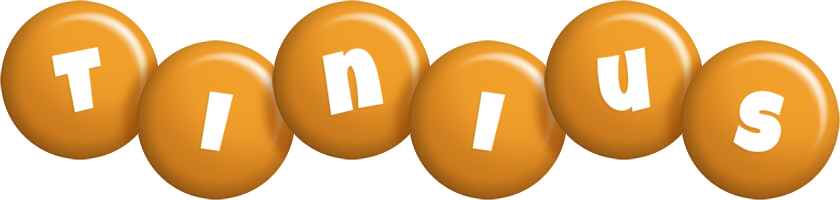 Tinius candy-orange logo