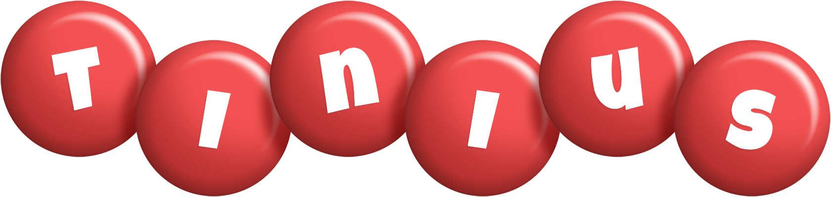 Tinius candy-red logo