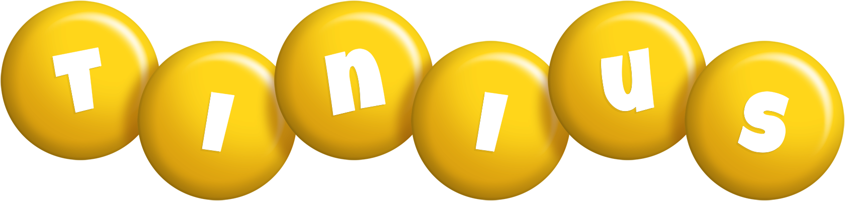 Tinius candy-yellow logo