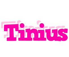 Tinius dancing logo