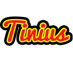 Tinius fireman logo