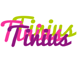 Tinius flowers logo