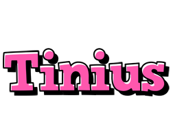 Tinius girlish logo