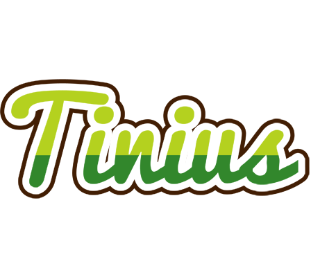 Tinius golfing logo