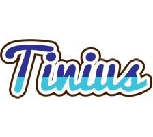 Tinius raining logo