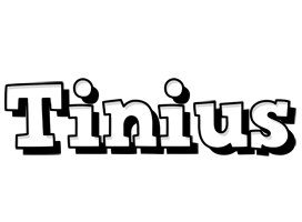 Tinius snowing logo