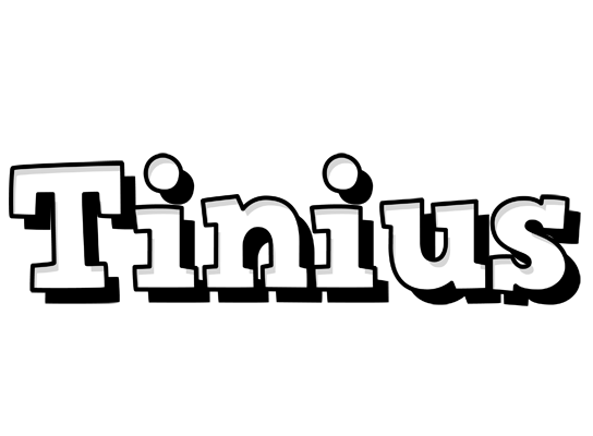 Tinius snowing logo